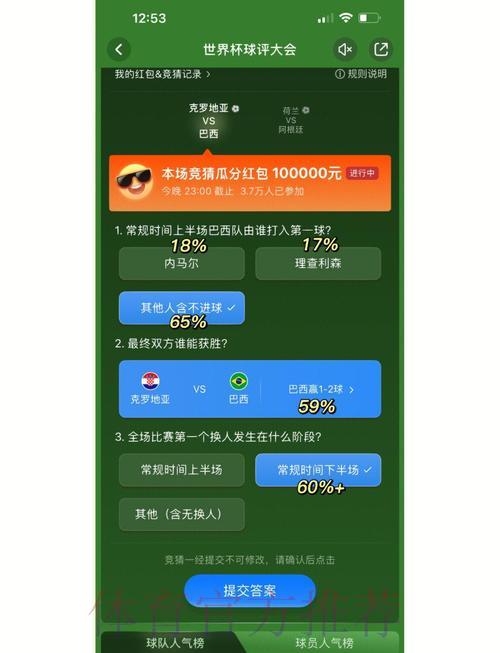 世界杯竞猜指南:提升预测准确率的实用小技巧 世界杯竞猜指南:提升预测准确率的实用小技巧